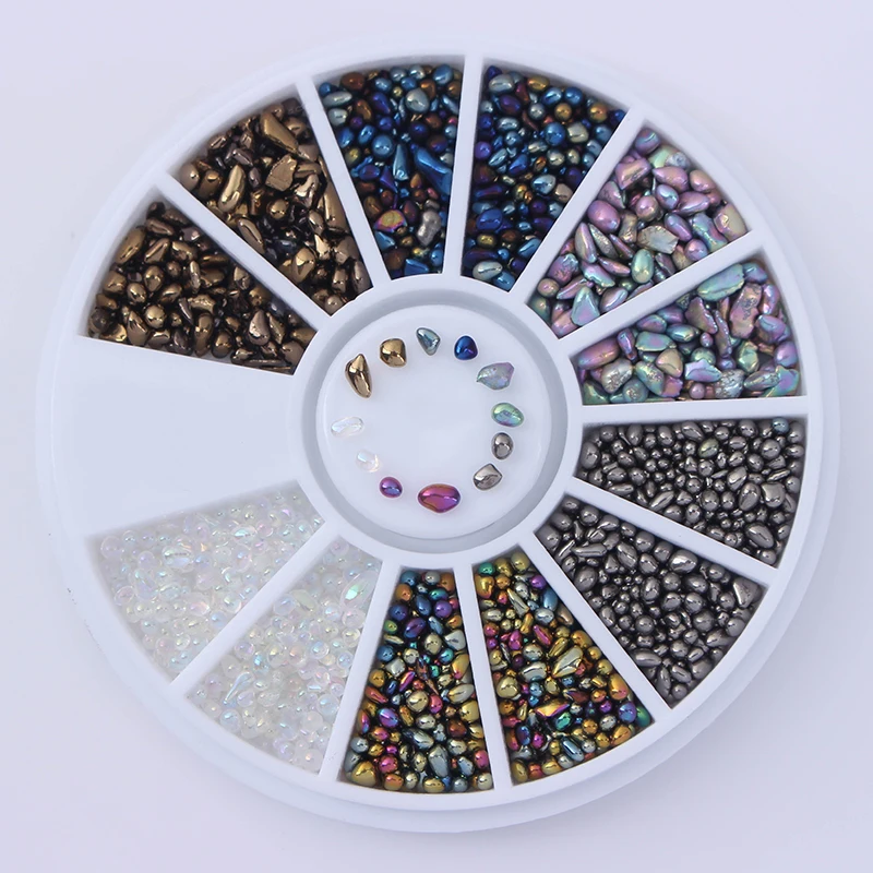 1 Box Mixed Color Chameleon Rhinestone Small Irregular Beads 3D Nail Art Decoration in Wheel Manicure DIY Nail Decoration
1 Box Mixed Color Chameleon Rhinestone Small Irregular Beads 3D Nail Art Decoration in Wheel Manicure DIY Nail Decoration