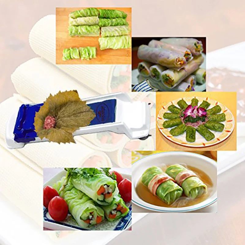 New Vegetable Meat Rolling Tool Magic Roller Stuffed Garpe Cabbage Leave Grape Leaf Machine Moedor Meat Grinder Kitchen Tools
New Vegetable Meat Rolling Tool Magic Roller Stuffed Garpe Cabbage Leave Grape Leaf Machine Moedor Meat Grinder Kitchen Tools