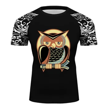 Custom full Printed T-shirt retro style owl Boxing Shirt Gym tshirt men Compression Shirt Tops T shirt white rashguard
Custom full Printed T-shirt retro style owl Boxing Shirt Gym tshirt men Compression Shirt Tops T shirt white rashguard