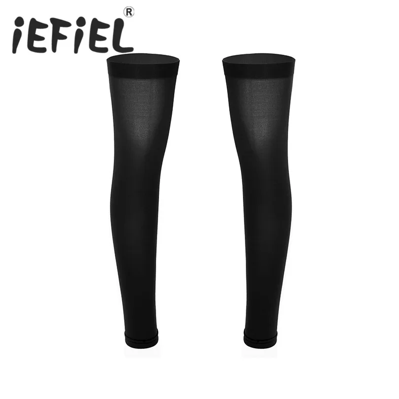 Male Mens Full Leg Sleeve Footless Knee Brace Stretchy Socks Elastic Silky Silk Stockings Men Socks Anti Fatigue Man Socks Sets
Male Mens Full Leg Sleeve Footless Knee Brace Stretchy Socks Elastic Silky Silk Stockings Men Socks Anti Fatigue Man Socks Sets