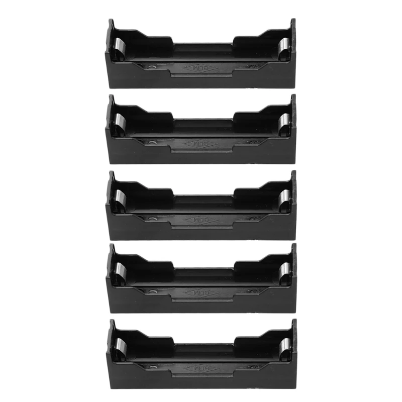 New Black 5Pcs/Set DIY ABS Storage Box 2-Pin Holder Case For 1x Li-ion 18650 3.7V Battery ABS
New Black 5Pcs/Set DIY ABS Storage Box 2-Pin Holder Case For 1x Li-ion 18650 3.7V Battery ABS