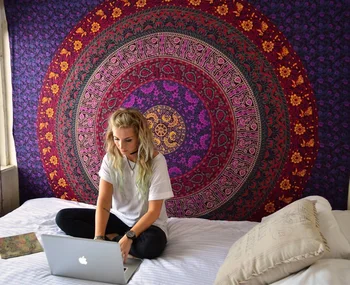 2 Sizes Mandala Tapestry Wall Hanging Bohemian Beach Towel Polyester Thin Blanket Yoga Shawl Mat
2 Sizes Mandala Tapestry Wall Hanging Bohemian Beach Towel Polyester Thin Blanket Yoga Shawl Mat