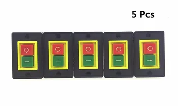 5Pcs I/O Stop Start Switch AC 380V 2KW AC-3 Start Push Button Switch On/Off QCS1, Red/Green
5Pcs I/O Stop Start Switch AC 380V 2KW AC-3 Start Push Button Switch On/Off QCS1, Red/Green