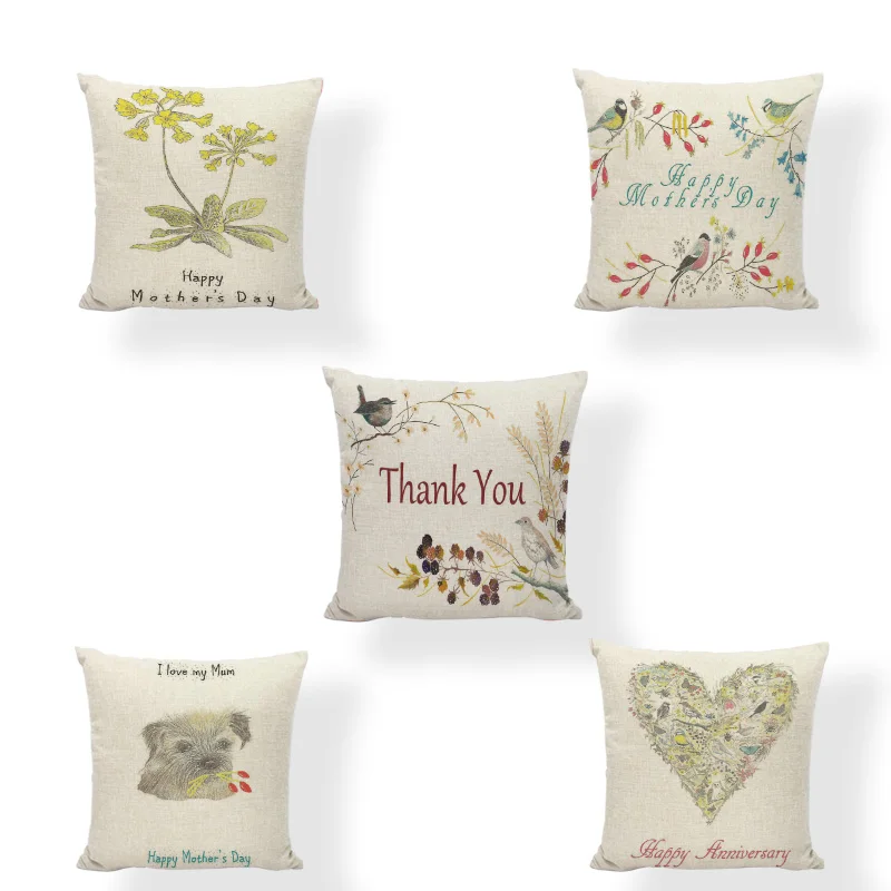 Mother's Day Good Pillow Cover Holiday Gifts Thank you Rabbit Dog Cushion Cover Home Decorative Throw Pillows Animals Pillowcase 
Mother's Day Good Pillow Cover Holiday Gifts Thank you Rabbit Dog Cushion Cover Home Decorative Throw Pillows Animals Pillowcase