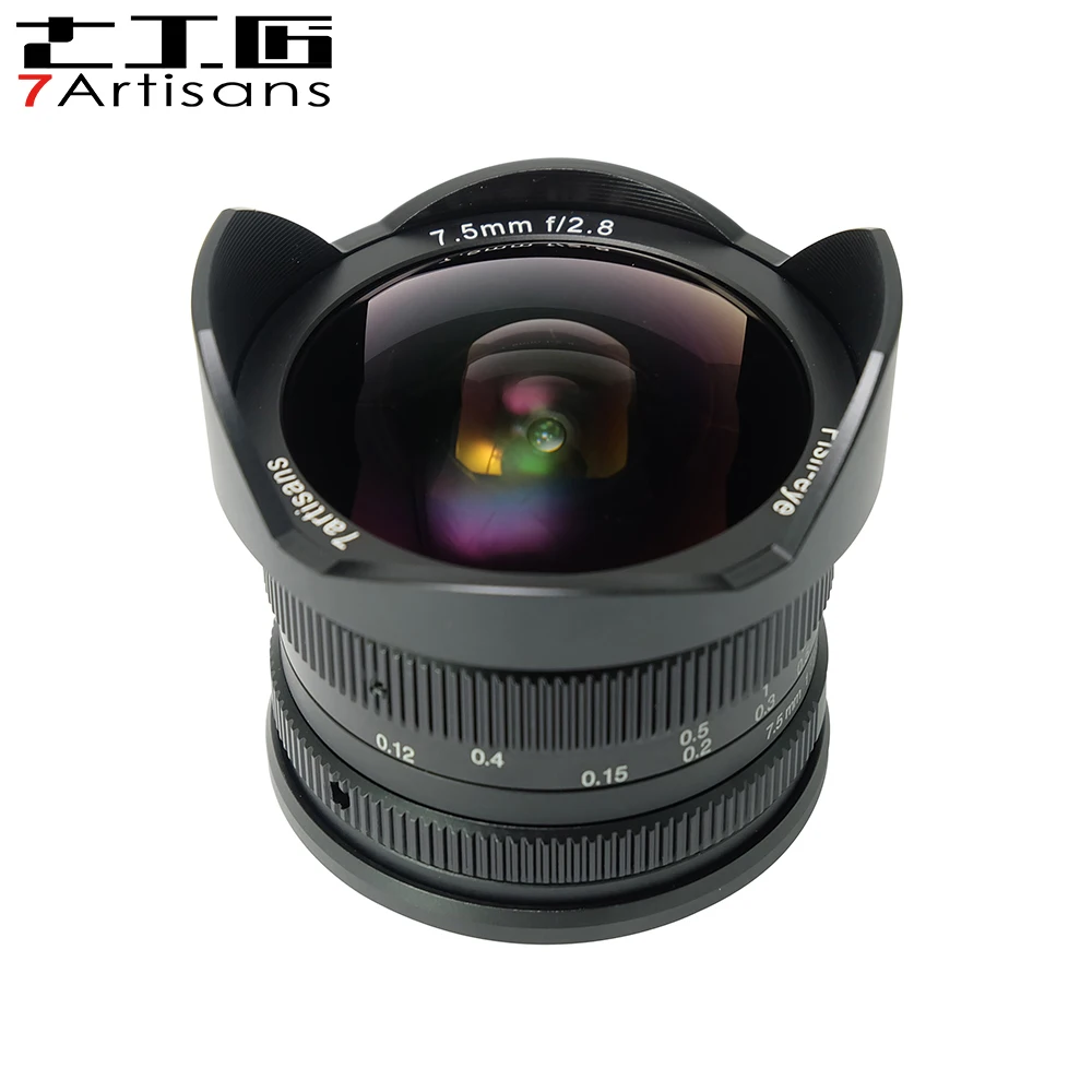 7artisans 7.5mm f2.8 fisheye lens 180 APS-C Manual Fixed Lens For E Mount Canon EOS-M Mount Fuji FX Mount Hot Sale Free Shipping 
7artisans 7.5mm f2.8 fisheye lens 180 APS-C Manual Fixed Lens For E Mount Canon EOS-M Mount Fuji FX Mount Hot Sale Free Shipping
