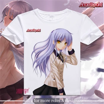 Angel Beats! AB! Kanade Tachibana Angel Cosplay Costume Cloth Unisex Short Sleeve T-shirt
Angel Beats! AB! Kanade Tachibana Angel Cosplay Costume Cloth Unisex Short Sleeve T-shirt