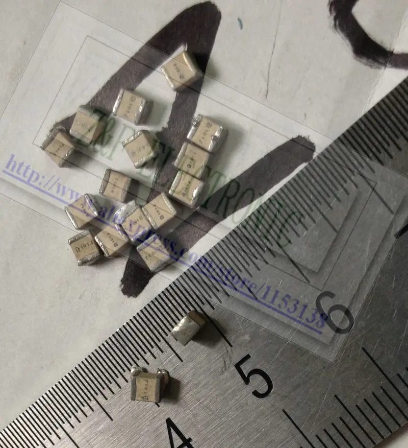 Multilayer Ceramic Capacitors MLCC - SMD ATC100B101JT500XT (501CHB101JSLE) a101J TA 101G D101 a101K 100pF 500V USED 20pcs/lot
Multilayer Ceramic Capacitors MLCC - SMD ATC100B101JT500XT (501CHB101JSLE) a101J TA 101G D101 a101K 100pF 500V USED 20pcs/lot