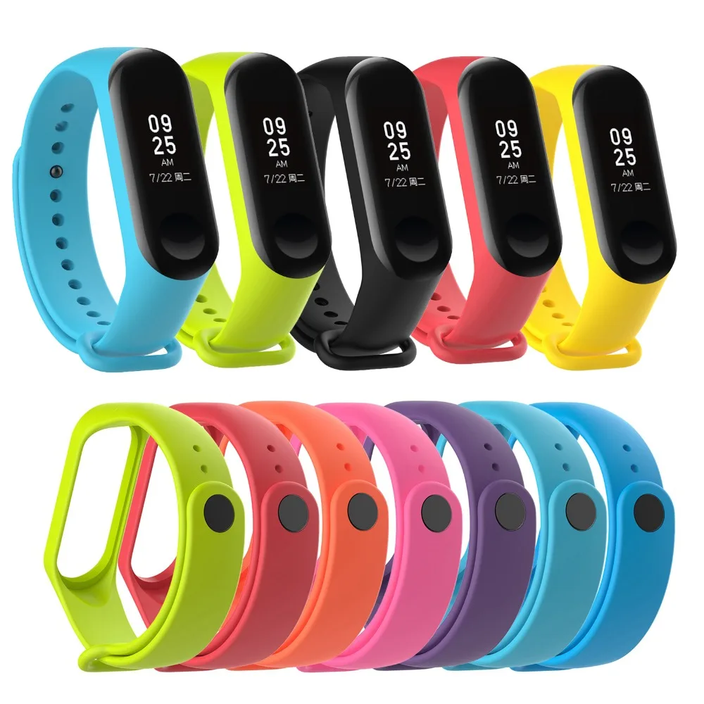 Replacement Watch Strap for Xiaomi Mi Band 4 Watchband Silicone for Mi Band 4 3 Universal Smart Wristband Bracelet Tracker
Replacement Watch Strap for Xiaomi Mi Band 4 Watchband Silicone for Mi Band 4 3 Universal Smart Wristband Bracelet Tracker