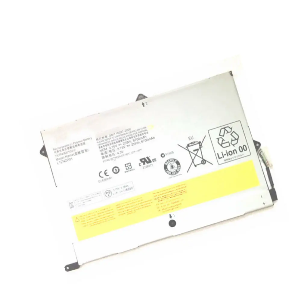 Аккумулятор Westrock L12N2P01 6700 мА · ч, для планшета Lenovo YOGA 2, 11, Miix 2, 10, Miix2, 10
Аккумулятор Westrock L12N2P01 6700 мА · ч, для планшета Lenovo YOGA 2, 11, Miix 2, 10, Miix2, 10