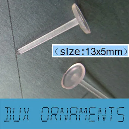 Jewelry Wholesale Earring Post Blank Hypoallergenic Plastic the spike and the base of plastic Earring Stud Findings
Jewelry Wholesale Earring Post Blank Hypoallergenic Plastic the spike and the base of plastic Earring Stud Findings