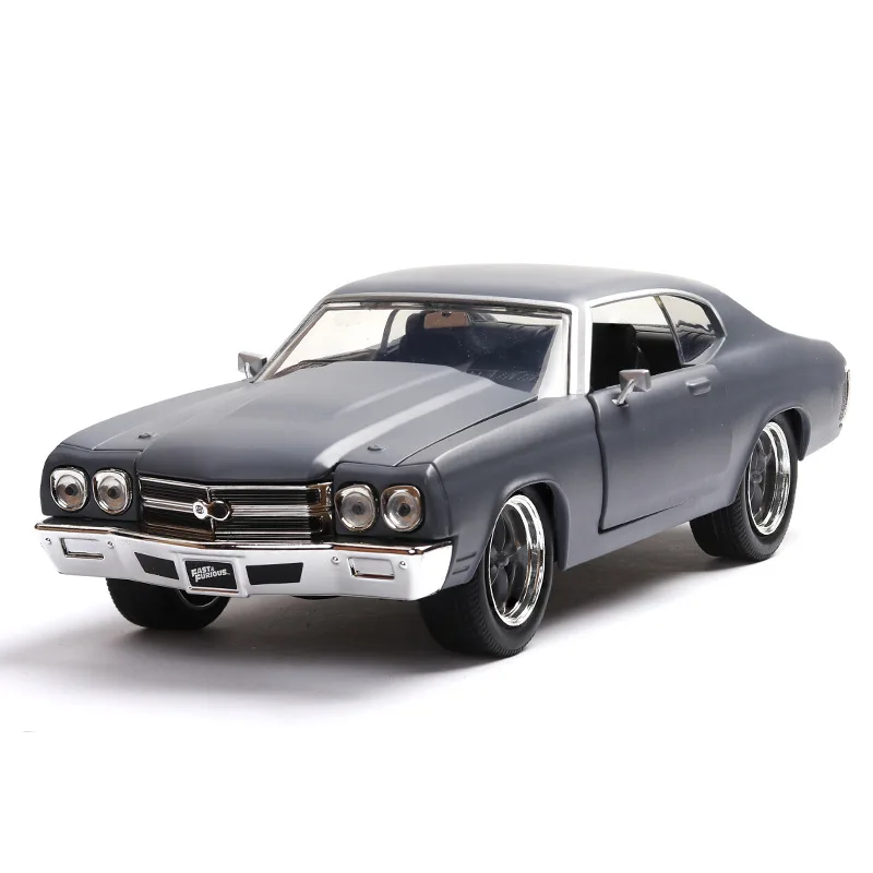 

1:24 Plymouth Road Car Model Toys Fast and Furious 8 American Muscle Car Diecast Metal Dodge Vintage Alloy Car Model Toys