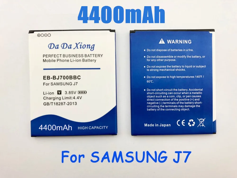 4400mAh EB-BJ700BBC Battery for Samsung GALAXY J7 J7008 J700F SM-J7008 J7000 J700 ON7 G6000
4400mAh EB-BJ700BBC Battery for Samsung GALAXY J7 J7008 J700F SM-J7008 J7000 J700 ON7 G6000