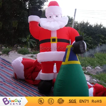 Christmas inflatable Santa with gift bag-H3M-BG-A0530 toy 
Christmas inflatable Santa with gift bag-H3M-BG-A0530 toy