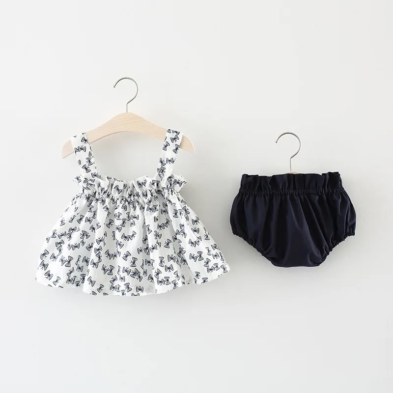 Newborn Baby Girls Clothes Sleeveless Dress+Briefs 2PCS Outfits Set Floral Printed Cute Clothing Sets Summer Sunsuit 0-24M
Newborn Baby Girls Clothes Sleeveless Dress+Briefs 2PCS Outfits Set Floral Printed Cute Clothing Sets Summer Sunsuit 0-24M