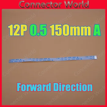 100pcs/lot FFC FPC flat flexible 12pin cable 0.5mm pitch 12 pin 150mm Width 6.5mm 12p Ribbon Flex 12 pin AWM 20624 80C 60V VW-1
100pcs/lot FFC FPC flat flexible 12pin cable 0.5mm pitch 12 pin 150mm Width 6.5mm 12p Ribbon Flex 12 pin AWM 20624 80C 60V VW-1