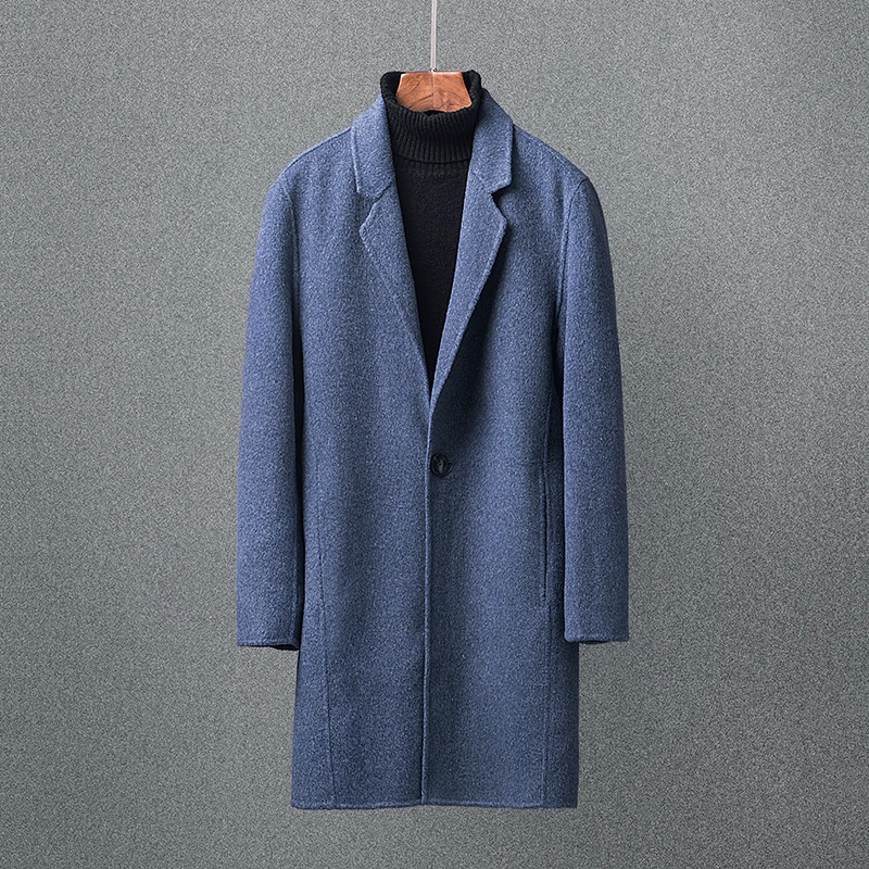 2019 new Winter Cashmere windbreaker Men's high quality alpaca fiber trench coat Men's casual 100% woolen coats men overcoat
2019 new Winter Cashmere windbreaker Men's high quality alpaca fiber trench coat Men's casual 100% woolen coats men overcoat