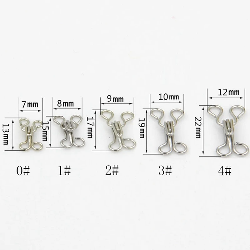 24pcs/lot Hook and Eye Fastener Metal buckle button for Bra/Dress/Corset/collar/bag wraps quilt/overcoat/garment accessories
24pcs/lot Hook and Eye Fastener Metal buckle button for Bra/Dress/Corset/collar/bag wraps quilt/overcoat/garment accessories