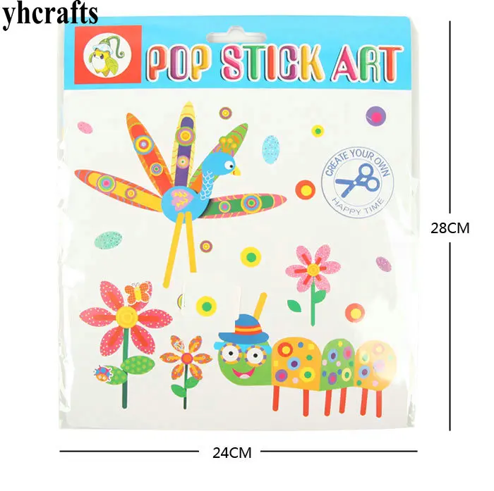 9PCS/LOT.New design big size pop stick art,Pops craft,Peacock crafts,Flower crafts.Paper craft kits,Early educational toys.
9PCS/LOT.New design big size pop stick art,Pops craft,Peacock crafts,Flower crafts.Paper craft kits,Early educational toys.