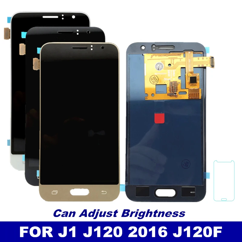 For Samsung Galaxy J1 2016 J120 J120F J120H LCDs Display Touch Digitizer Screen Assembly with Brightness Control LCD Replacement
For Samsung Galaxy J1 2016 J120 J120F J120H LCDs Display Touch Digitizer Screen Assembly with Brightness Control LCD Replacement