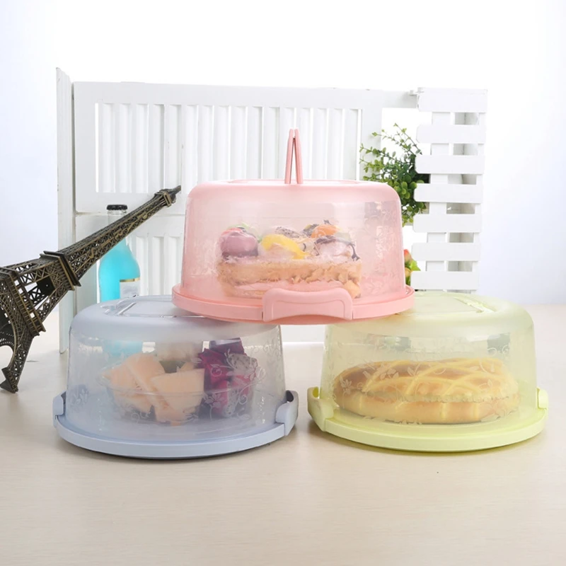 Plastic Round Cake Box Pastry Storage Boxes Dessert Container Cover Case For Birthday Wedding Party Kitchen
Plastic Round Cake Box Pastry Storage Boxes Dessert Container Cover Case For Birthday Wedding Party Kitchen