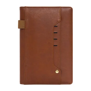 Notebook stationery with business card, soft leather conference working record book A5 notebook for College Students
Notebook stationery with business card, soft leather conference working record book A5 notebook for College Students