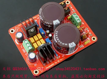 LM317 / LM337 precision adjustable voltage of plus or minus modification manostat gold-plated PCB and the finished plate
LM317 / LM337 precision adjustable voltage of plus or minus modification manostat gold-plated PCB and the finished plate