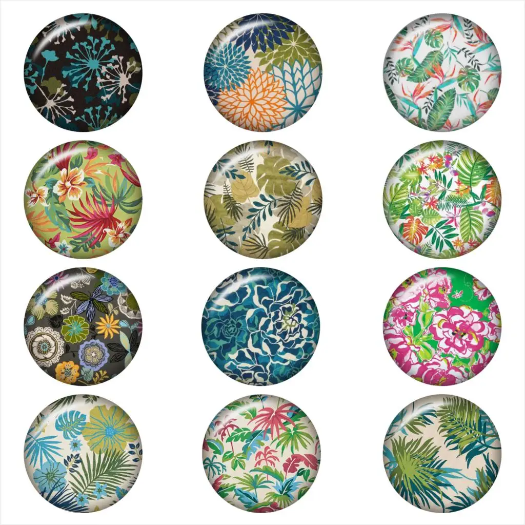 flower Leaves pattern glass snap button for DIY jewelry Round photo cabochons DA1111
flower Leaves pattern glass snap button for DIY jewelry Round photo cabochons DA1111