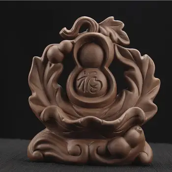 Gourd Backflow Incense Burner Smoke Waterfall Stick Holder Censer Purple Clay Aroma Ceramic Censer Home Decor Use In Home Office
Gourd Backflow Incense Burner Smoke Waterfall Stick Holder Censer Purple Clay Aroma Ceramic Censer Home Decor Use In Home Office