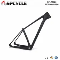 Spcycle Full Carbon Mountain Bike Frame 29er T1000 Carbon MTB Bicycle Frame BSA 73mm 142*12mm or 135*9mm MTB Bicycle Frame image