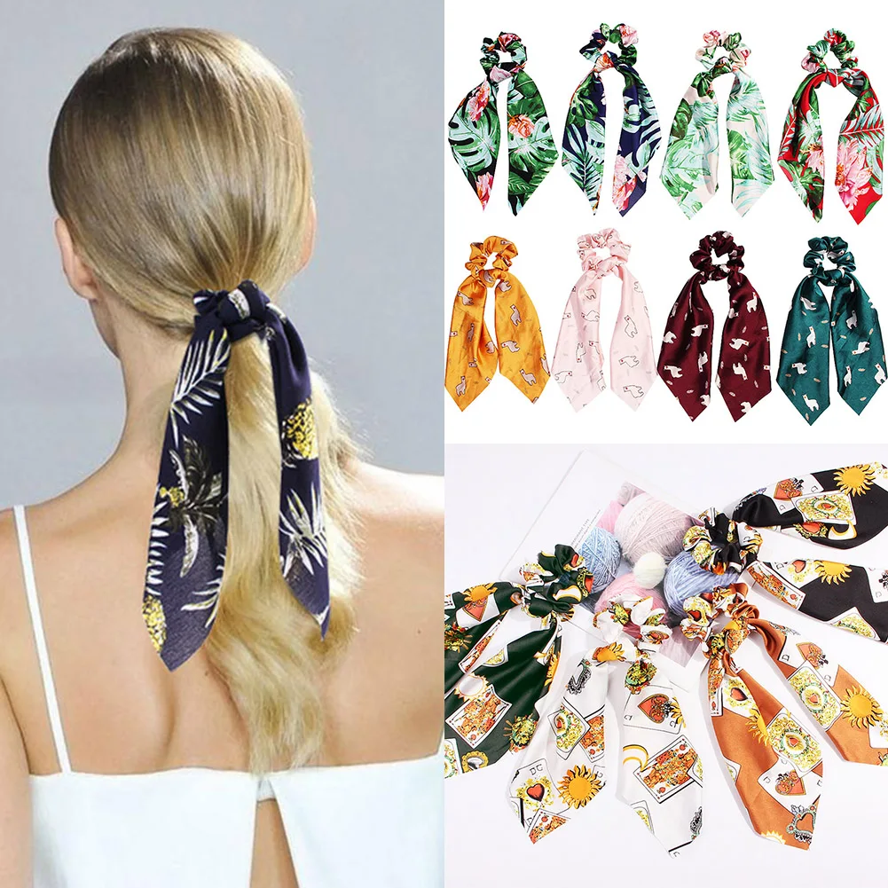 Vintage Women Headwear Turban DIY Bow Streamers Hair Scrunchies Ribbon Hair Ties Horsetail Ties Head Wrap Hair Accessories
Vintage Women Headwear Turban DIY Bow Streamers Hair Scrunchies Ribbon Hair Ties Horsetail Ties Head Wrap Hair Accessories