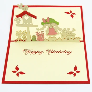 Waiting for the box girl card/3D kirigami card/ handmade greeting cards gift for men Free shipping
Waiting for the box girl card/3D kirigami card/ handmade greeting cards gift for men Free shipping