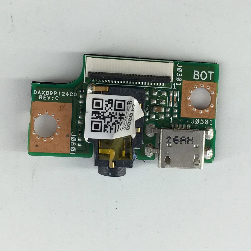 DAXC9P124C0 REV:C USB Charging Dock Connector Board Flex cable With Headphone plug jack For Asus T1Chi T100Chi T1 CHI T100 CHI
DAXC9P124C0 REV:C USB Charging Dock Connector Board Flex cable With Headphone plug jack For Asus T1Chi T100Chi T1 CHI T100 CHI