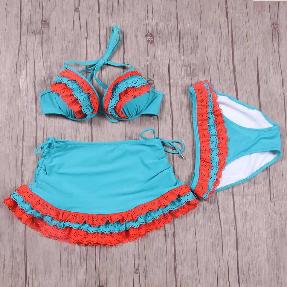 Lyric New Arrival Brazilian Sexy Bikinis Women Swimsuit 2019 Halter Swimwear Biquini Set Swimming Bathing Suits Swim Wear | Женская