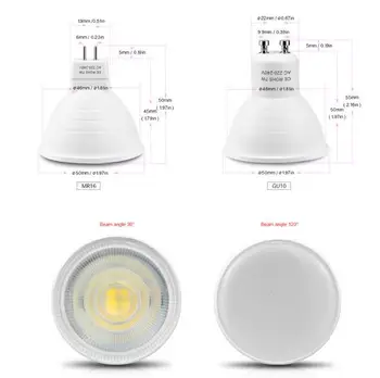 LED Spotlight GU10 MR16 LED Bulb 220V 6W Non-Dimmable GU10 LED lamp GU5.3 Down light Aluminum PCB For Indoor Home Spot lighting
LED Spotlight GU10 MR16 LED Bulb 220V 6W Non-Dimmable GU10 LED lamp GU5.3 Down light Aluminum PCB For Indoor Home Spot lighting