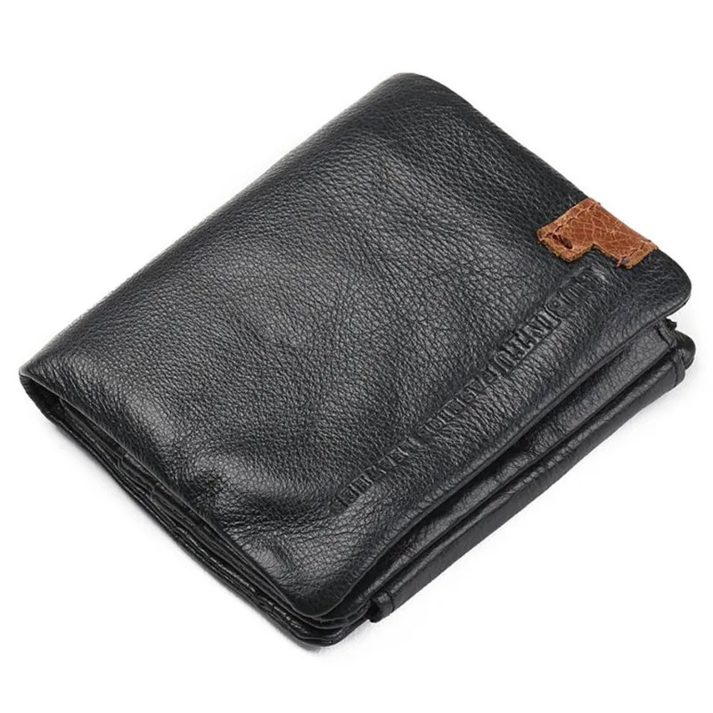 GUBINTU Bifold Wallet Men Genuine Leather wallet mens Black Credit/ID Card Holder Slim men wallets Purses carteira masculina
GUBINTU Bifold Wallet Men Genuine Leather wallet mens Black Credit/ID Card Holder Slim men wallets Purses carteira masculina
