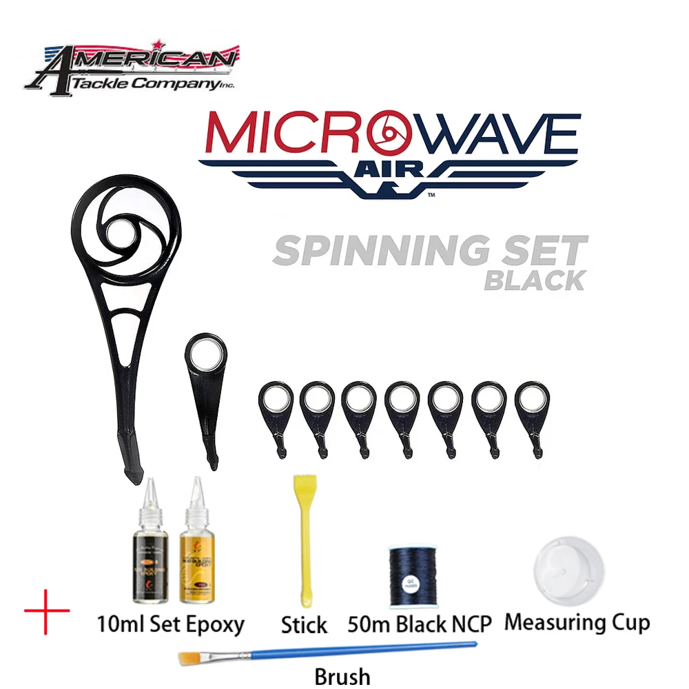 ATC 2.9g 5.2g Microwave Control Line System Guide Set Epoxy Resin NCP Wrap Thread DIY Custom Rod Building Accessory Repair
ATC 2.9g 5.2g Microwave Control Line System Guide Set Epoxy Resin NCP Wrap Thread DIY Custom Rod Building Accessory Repair