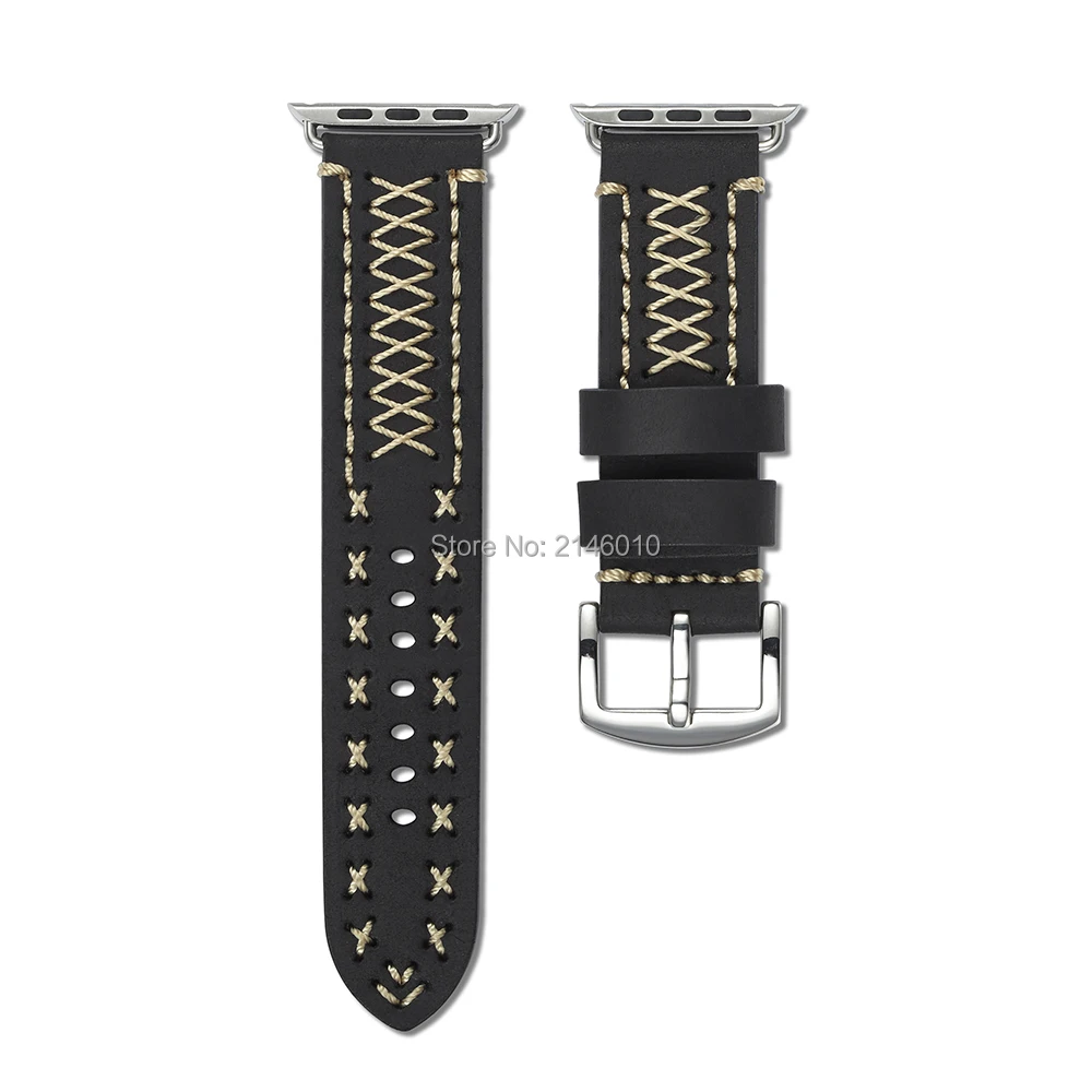 Plaid Pattern Genuine Leather Handmade Replacement Wrist Band Bracelet for Apple Watch Series 4 3 2 1 38MM 40MM 42MM 44MM
Plaid Pattern Genuine Leather Handmade Replacement Wrist Band Bracelet for Apple Watch Series 4 3 2 1 38MM 40MM 42MM 44MM
