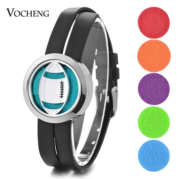 10pcs/lot Aromatherapy Oil Diffuser Locket Bracelet 316L Stainless Steel Double Leather Magnetic Open with Oil Pads VA-606*10
10pcs/lot Aromatherapy Oil Diffuser Locket Bracelet 316L Stainless Steel Double Leather Magnetic Open with Oil Pads VA-606*10