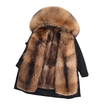 brand Real Fur Coat Super Big Raccoon Fur Collar Hood Winter Jacket Women Parka Natural Mink Fur Liner Thick Warm Detachable
brand Real Fur Coat Super Big Raccoon Fur Collar Hood Winter Jacket Women Parka Natural Mink Fur Liner Thick Warm Detachable