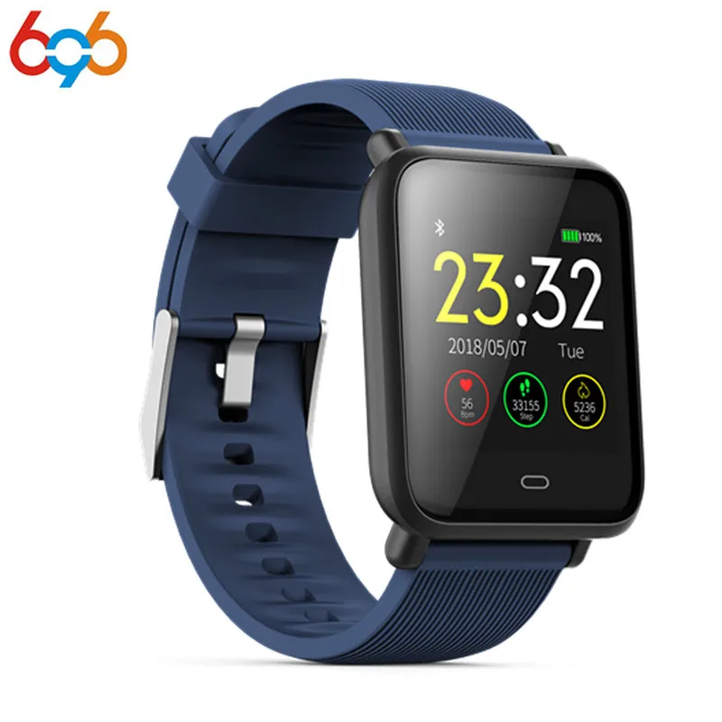 696 Q9 smartwatch IP67 smart sports watch oxygen heart rate tracker monitor bracelet watches Bluetooth 4.0 Heart Sport Fitnes
696 Q9 smartwatch IP67 smart sports watch oxygen heart rate tracker monitor bracelet watches Bluetooth 4.0 Heart Sport Fitnes
