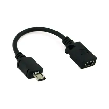 Micro USB Male to Mini USB Female Adapter Cable for Tablet PC/MP3/Cellphone /GPS mp4
Micro USB Male to Mini USB Female Adapter Cable for Tablet PC/MP3/Cellphone /GPS mp4