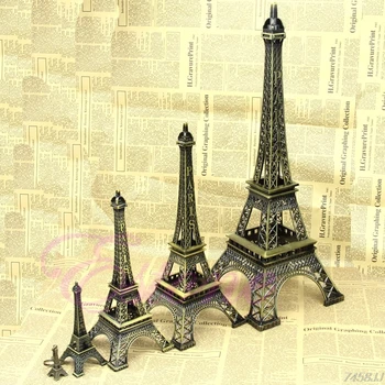 Bronze Tone Paris Eiffel Tower Figurine Statue Vintage Alloy Model Decor 3 Sizes G03 Drop ship
Bronze Tone Paris Eiffel Tower Figurine Statue Vintage Alloy Model Decor 3 Sizes G03 Drop ship