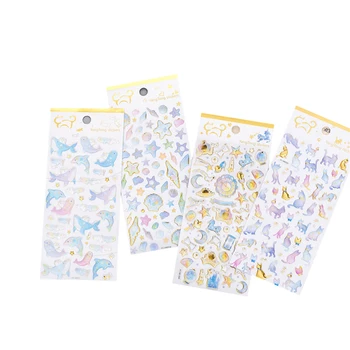 20pcs/lot Creative Dream Crystal Hot Stamping Decoration Planner Diary DIY hand scrapbook Stickers
20pcs/lot Creative Dream Crystal Hot Stamping Decoration Planner Diary DIY hand scrapbook Stickers