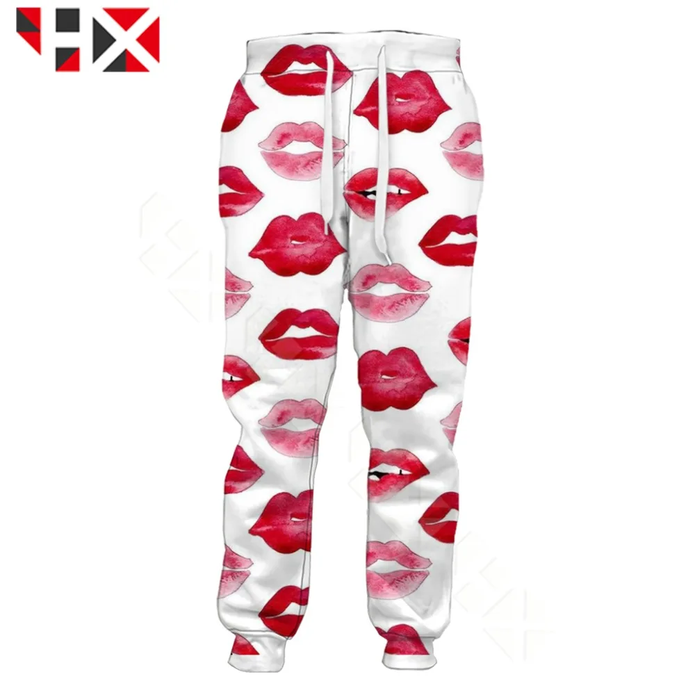 HX 2019 New Funny Lip print Trousers 3D Printed Lip print Unisex Lipstick Casual Hot Sale Trousers Street Style A390
HX 2019 New Funny Lip print Trousers 3D Printed Lip print Unisex Lipstick Casual Hot Sale Trousers Street Style A390