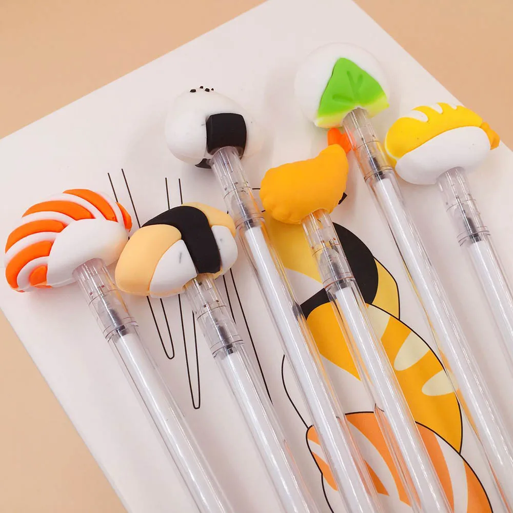 3Pcs/lot Creative Gel Pen Stationery Cute Sushi Pen Advertising Gel Pen School Fashion Office Kawaii Supply
3Pcs/lot Creative Gel Pen Stationery Cute Sushi Pen Advertising Gel Pen School Fashion Office Kawaii Supply