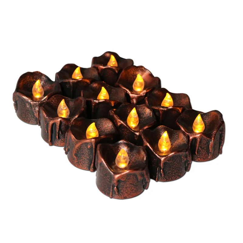 12/24pcs Christmas New Year Halloween Candles Battery Powered Led Tea Lights Tea Lights Led Candle Light Easter Candle
12/24pcs Christmas New Year Halloween Candles Battery Powered Led Tea Lights Tea Lights Led Candle Light Easter Candle
