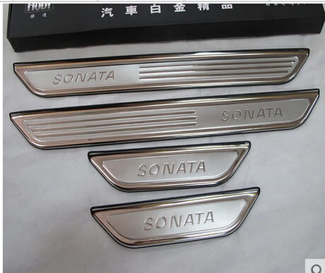Порог двери для Hyundai Sonata нержавеющая сталь 4 шт./компл. 2010-2013 2014 | Автомобили и