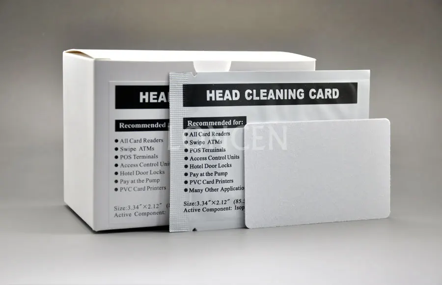 50pcs Card Printer Cleaning Cards CR80 Credit Card Reader Door Terminal Head clean card
50pcs Card Printer Cleaning Cards CR80 Credit Card Reader Door Terminal Head clean card