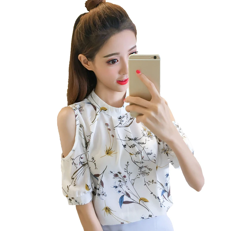 2019 Women Off Shoulder Short Sleeve Blouses Print Floral Chiffon Shirts Yellow Casual Ladies Clothing Female Blusas Women Tops
2019 Women Off Shoulder Short Sleeve Blouses Print Floral Chiffon Shirts Yellow Casual Ladies Clothing Female Blusas Women Tops