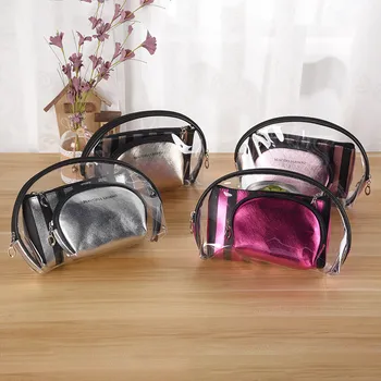 3pcs/set Cosmetic Bag Striped Travel Organizer Portable Toiletry Bag Waterproof Wash Storage Bags Transparent Makeup Case
3pcs/set Cosmetic Bag Striped Travel Organizer Portable Toiletry Bag Waterproof Wash Storage Bags Transparent Makeup Case